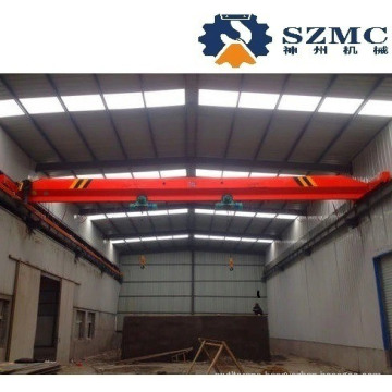 Lde Electric Single Girder Double Hoist Overhead Winch Crane